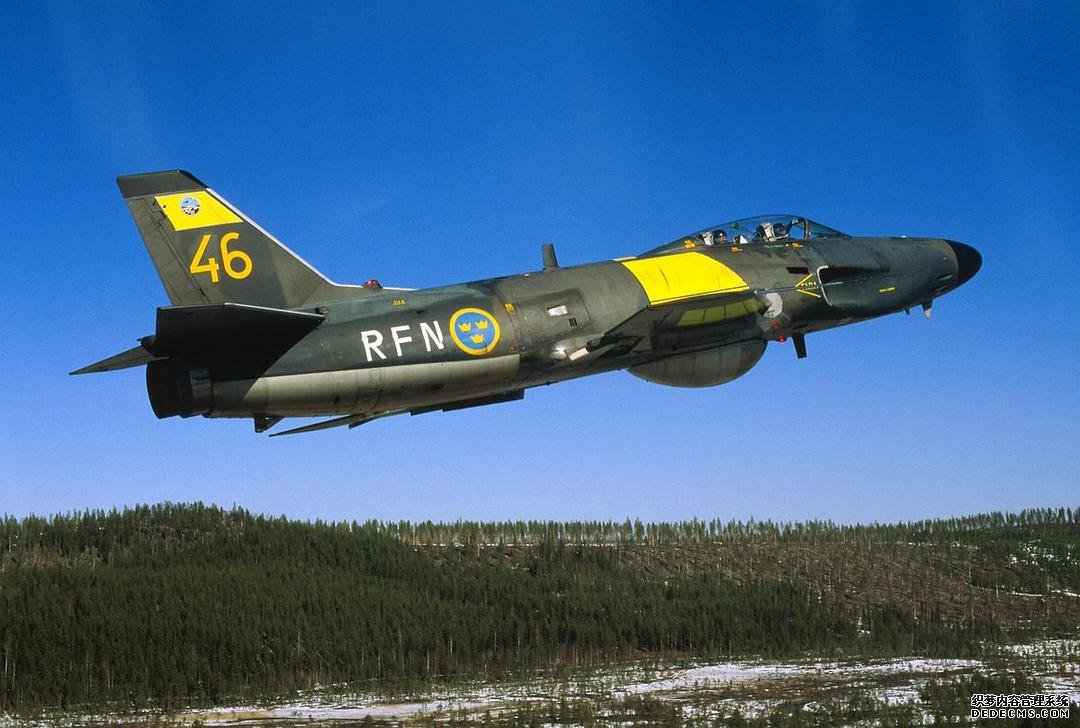 骨骼清奇的瑞典战斗机，空战轰炸样样精通，性能不输美国战机